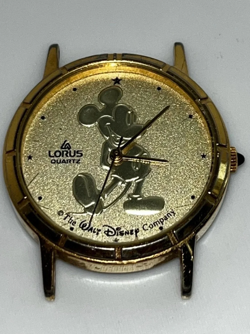 Gold Toned Lorus Mickey Mouse Watch: Tried New Battery/ Does NOT Work!